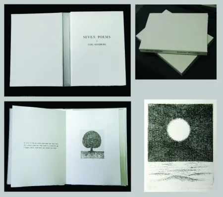 Etching Masurovsky - Seven Poems by Carl Sandburg