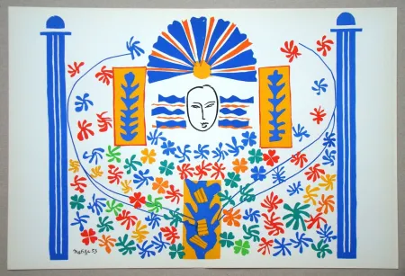 Lithograph Matisse (After) - Apollon
