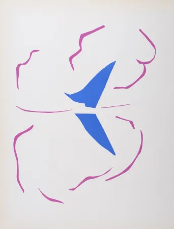 Lithograph Matisse (After) - Bateau, 1958