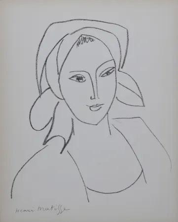 Lithograph Matisse (After) - Catherinette