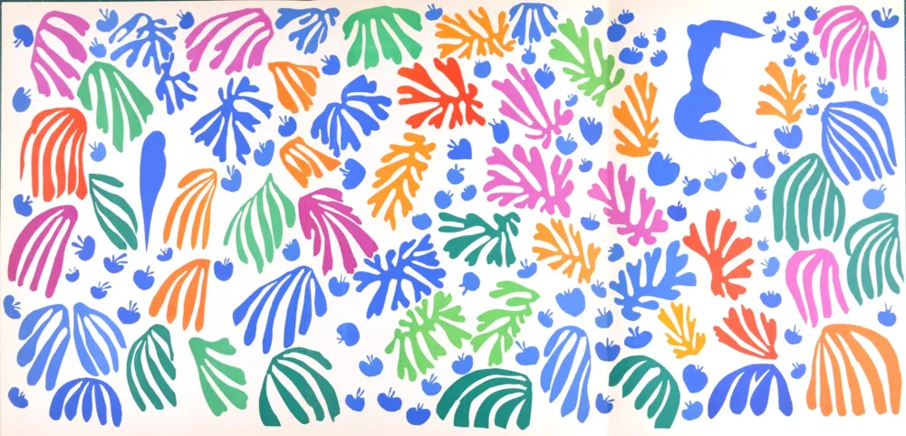 Lithograph Matisse (After) - La Perruche et la Sirène, 1958