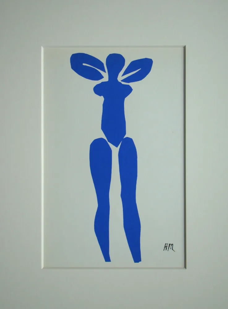 Lithograph Matisse (After) - Nu bleu debout