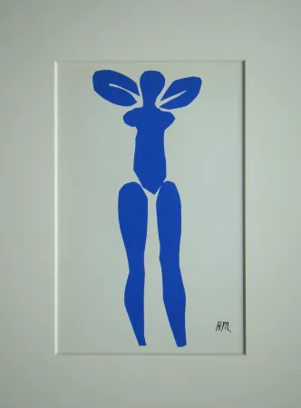 Lithograph Matisse (After) - Nu bleu debout