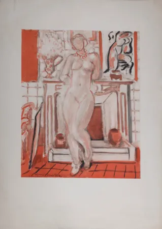 No Technical Matisse (After) - Nu devant la cheminée, vers 1950
