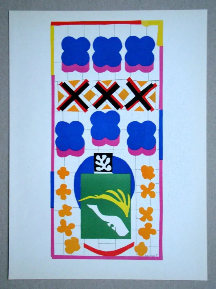 Lithograph Matisse (After) - Poissons Chinois