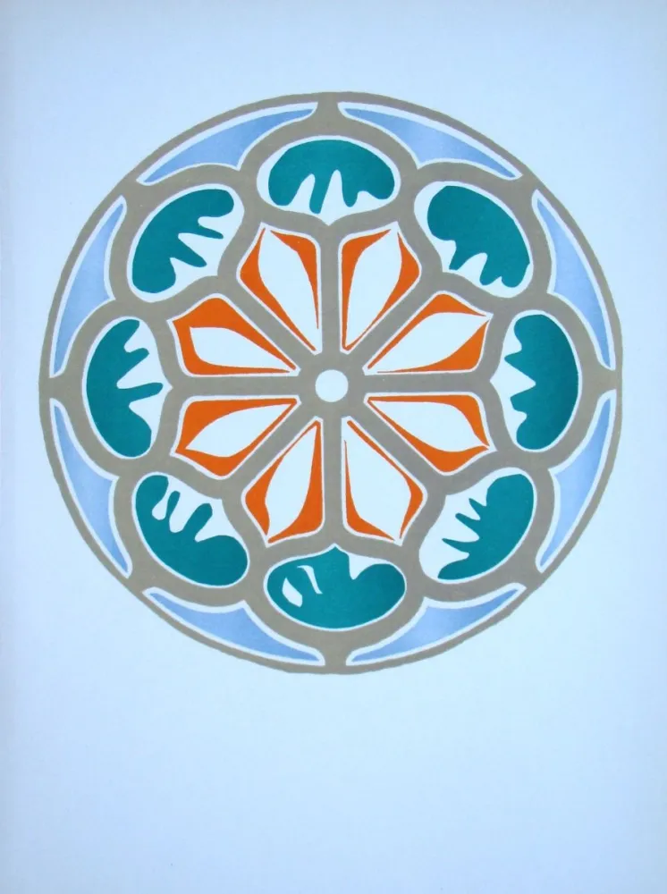 Lithograph Matisse (After) - Rosace