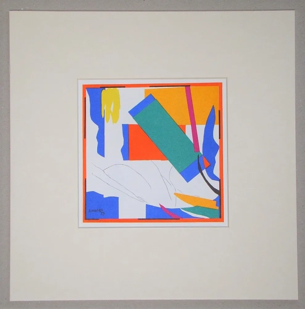 Lithograph Matisse (After) - Souvenir d'Océanie - 1953
