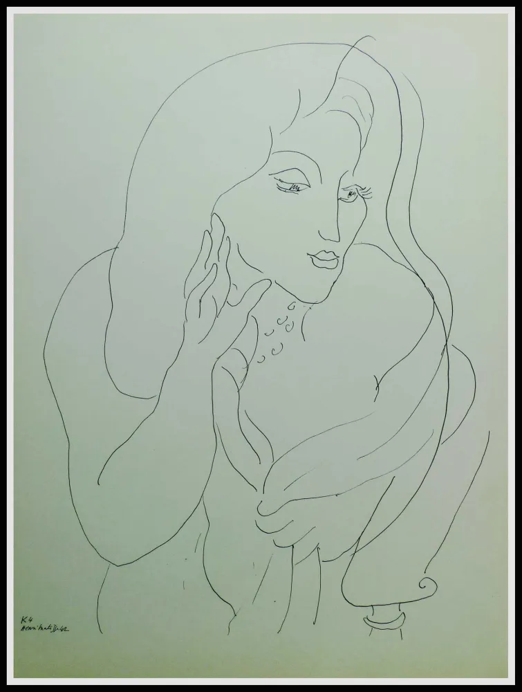 Lithograph Matisse (After) - THEMES & VARIATIONS II