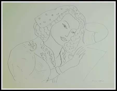 Lithograph Matisse (After) - THEMES & VARIATIONS III