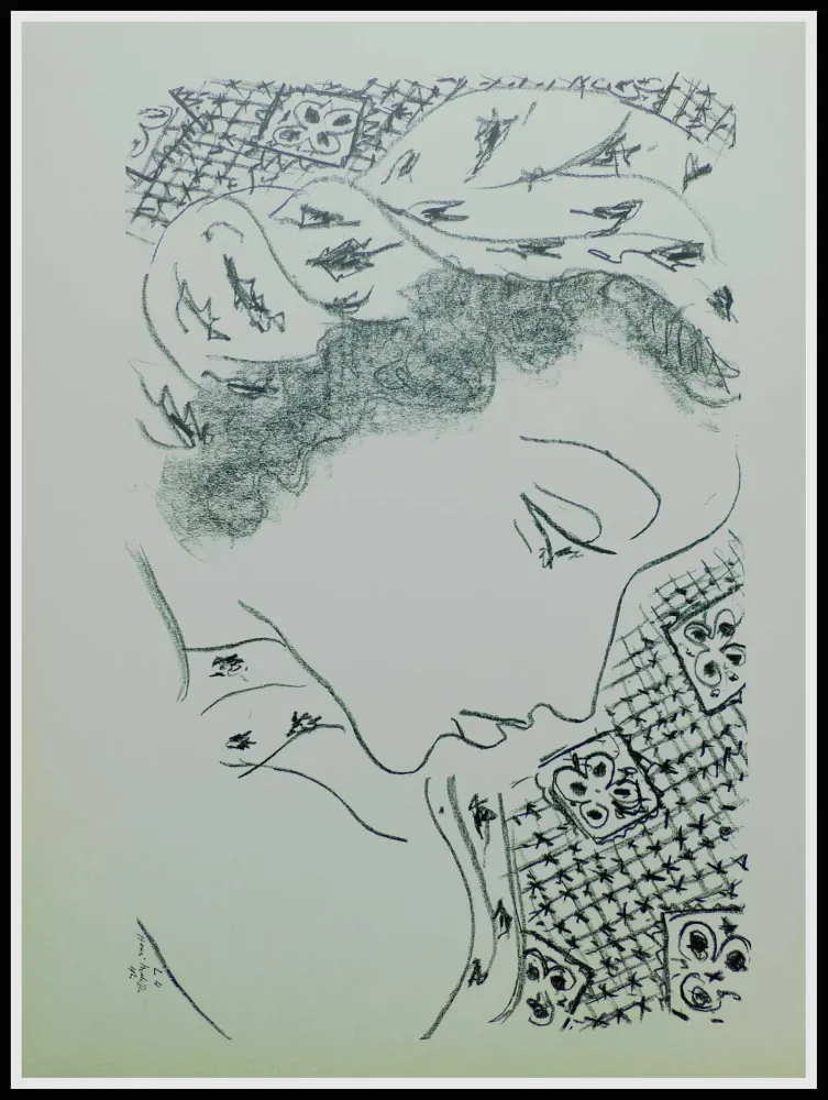 Lithograph Matisse (After) - THEMES & VARIATIONS IX