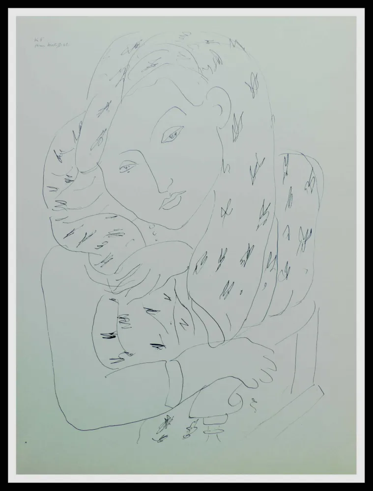 Lithograph Matisse (After) - THEMES & VARIATIONS V