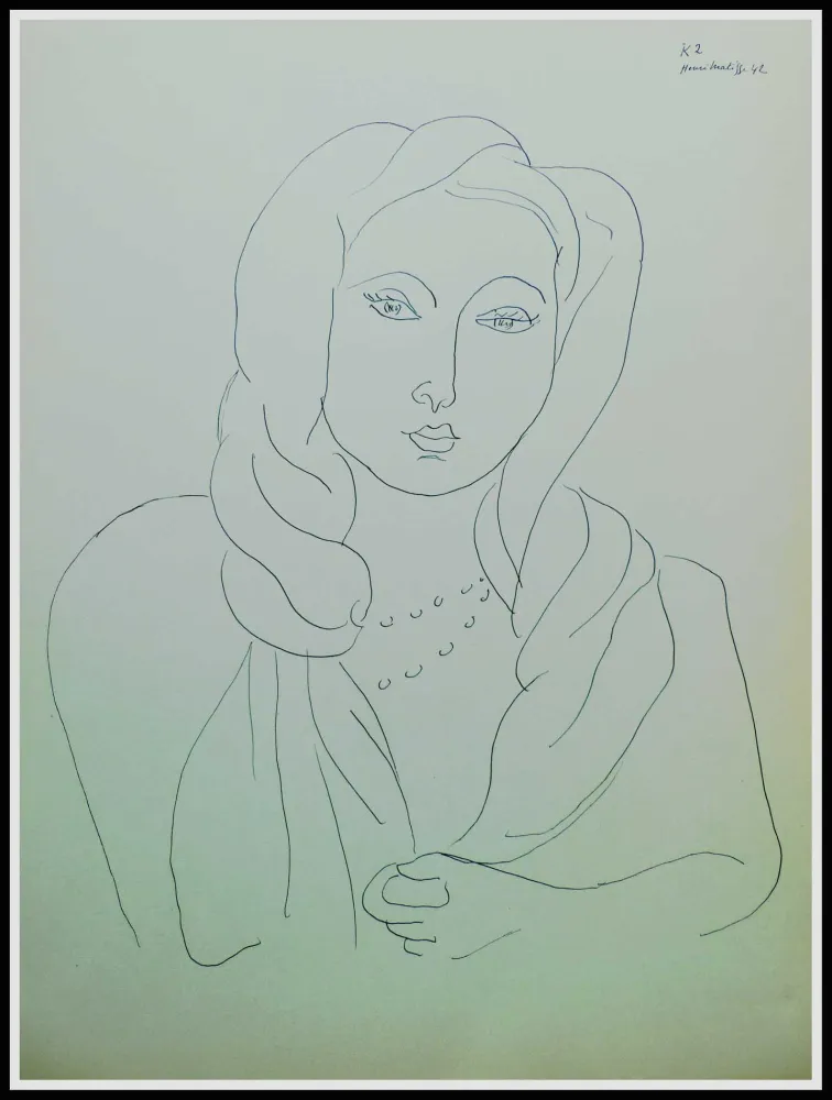 Lithograph Matisse (After) - THEMES & VARIATIONS VII