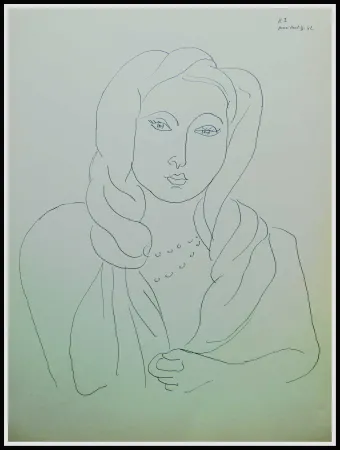 Lithograph Matisse (After) - THEMES & VARIATIONS VII