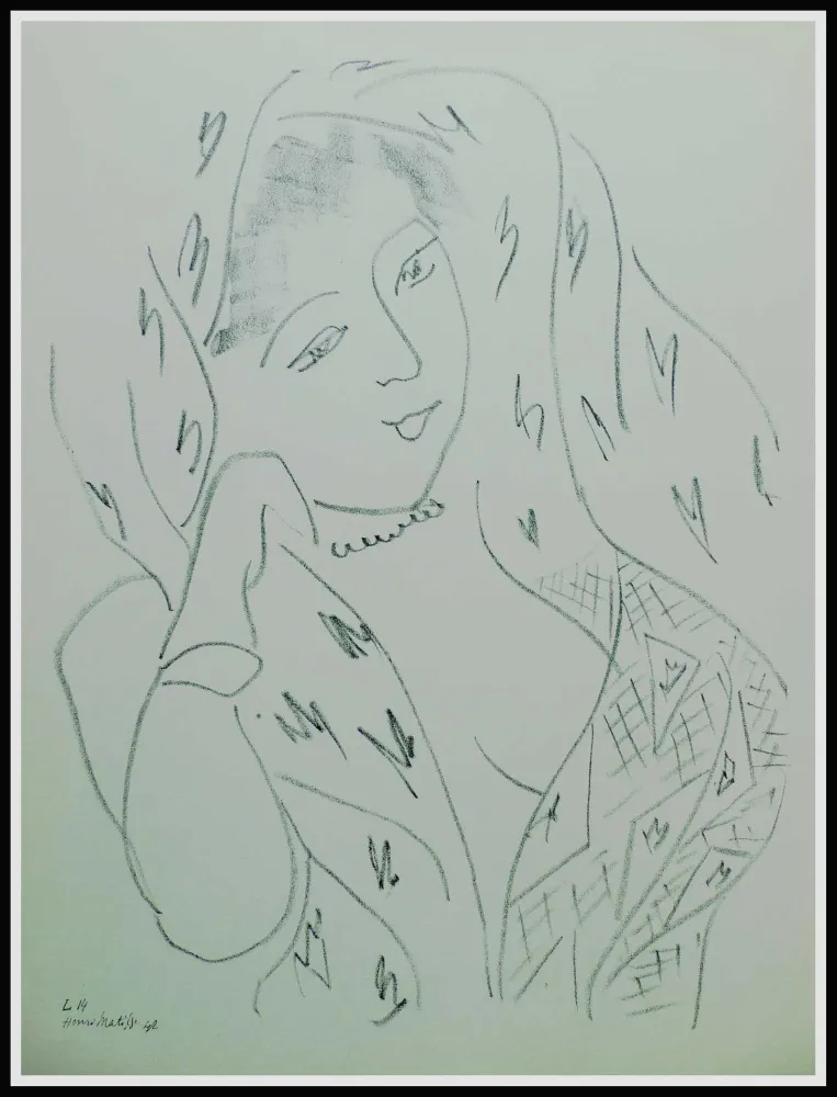 Lithograph Matisse (After) - THEMES & VARIATIONS VIII