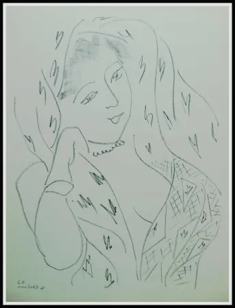 Lithograph Matisse (After) - THEMES & VARIATIONS VIII