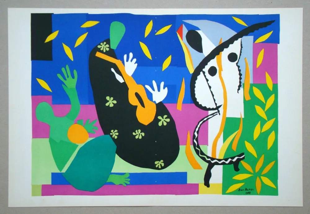 Lithograph Matisse (After) - Tristesse du Roi
