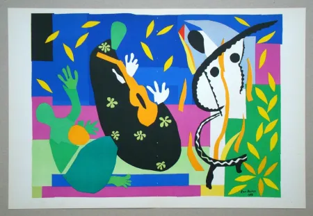 Lithograph Matisse (After) - Tristesse du Roi