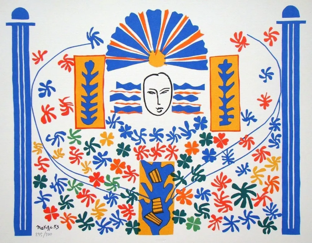 Lithograph Matisse - Apollo