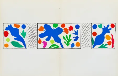 Lithograph Matisse - Coquelicots