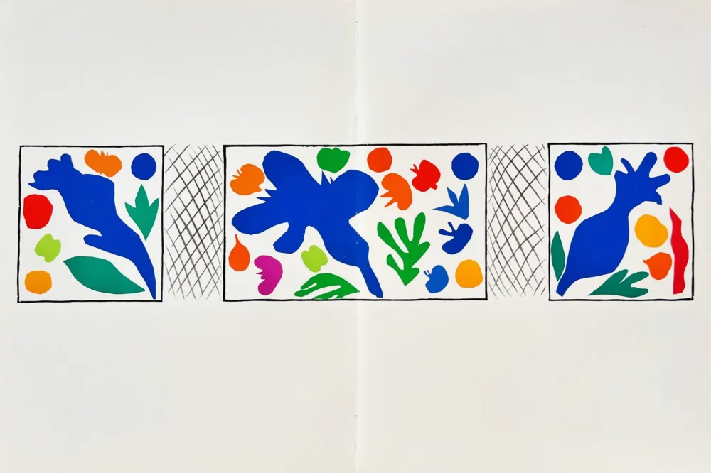 Lithograph Matisse - Coquelicots