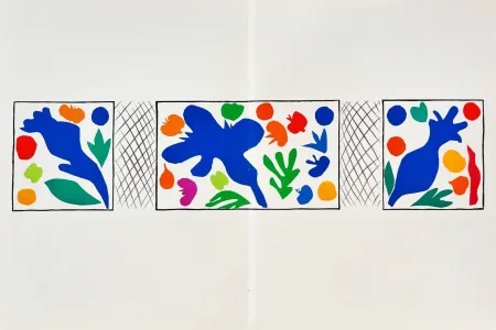 Lithograph Matisse - Coquelicots