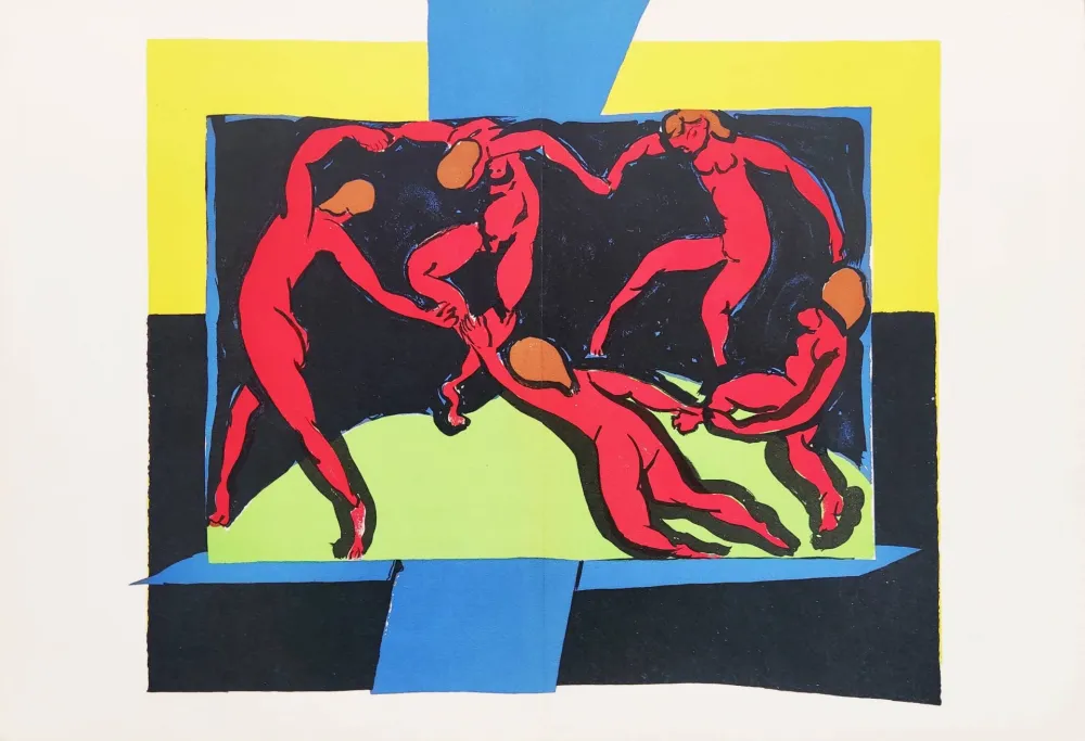Lithograph Matisse - Dance