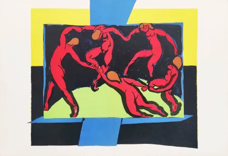 Lithograph Matisse - Dance