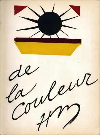 Lithograph Matisse - De la Colour