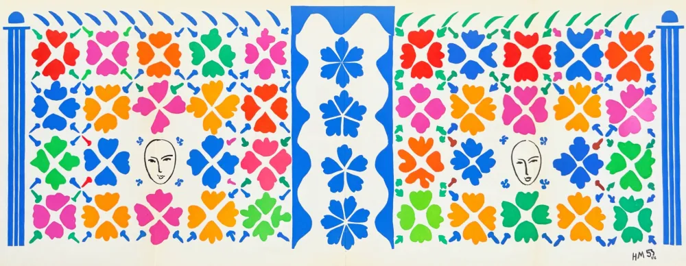 Lithograph Matisse - Décoration - Masques
