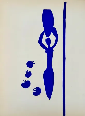 Lithograph Matisse - Femme à l'amphore 