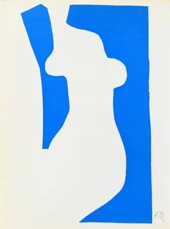 Lithograph Matisse - Femme Bleue
