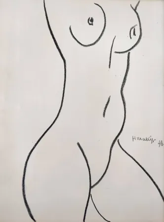 Lithograph Matisse - Femme Nu