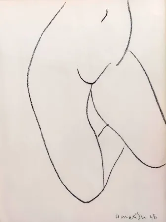 Lithograph Matisse - Femme Nu