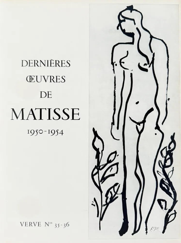 Lithograph Matisse - Frontispiece