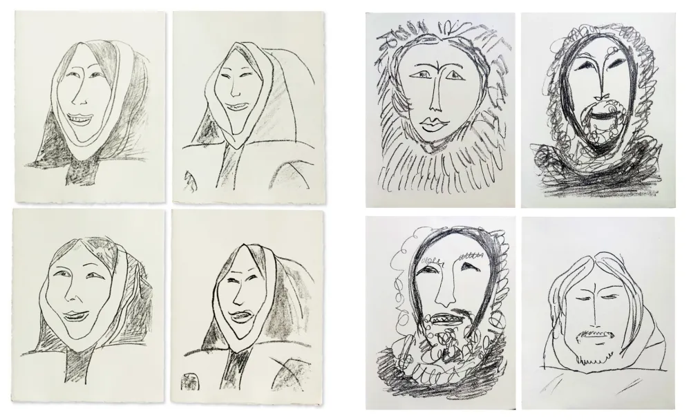 Illustrated Book Matisse - G. Duthuit : UNE FÊTE EN CIMMÉRIE (31 lithographies) Tériade 1963