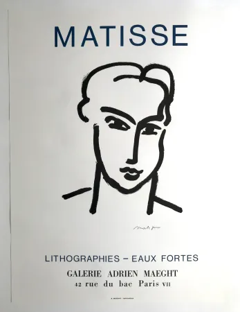 Poster Matisse - Galerie Adrien Maeght