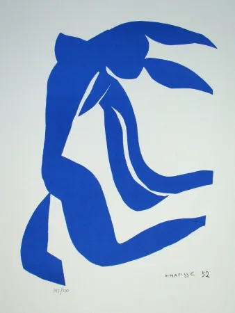 Screenprint Matisse - La Chevelure, 1952