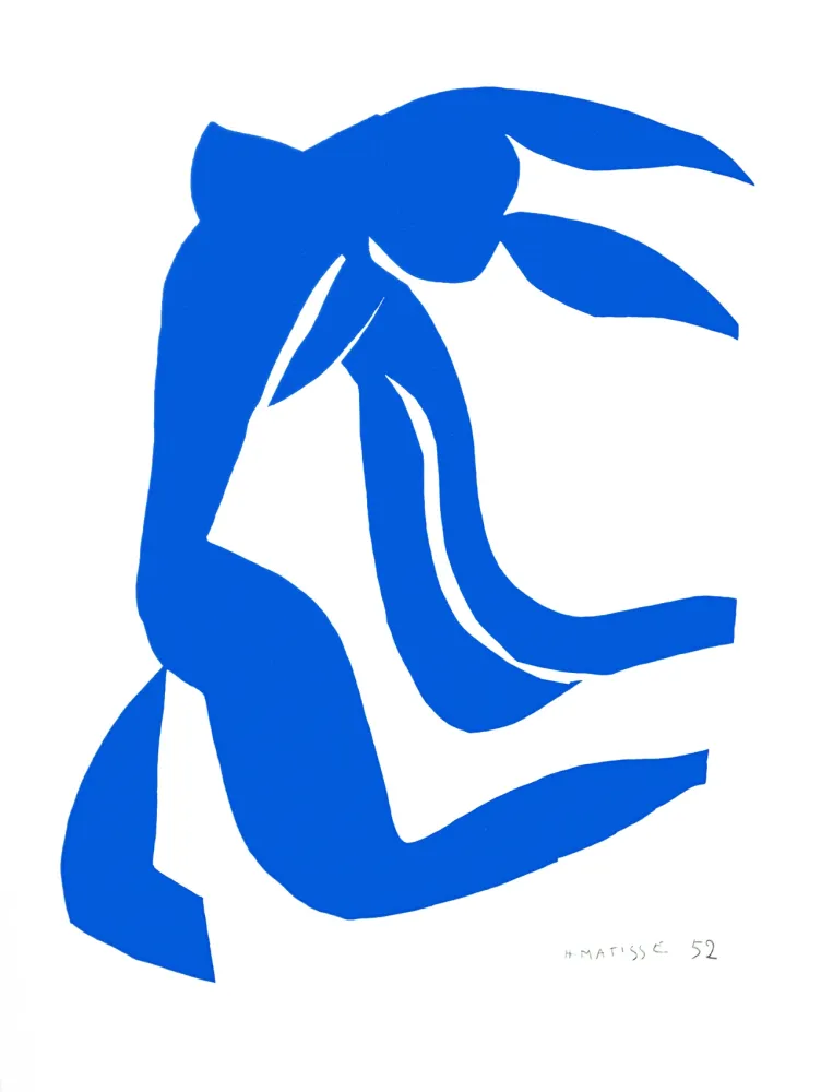Lithograph Matisse - La Chevelure (The Flowing Hair)