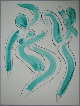 Lithograph Matisse - La dans