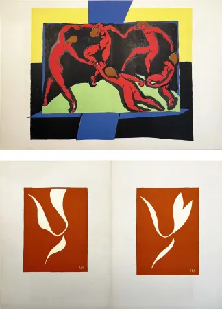 Lithograph Matisse - LA DANSE. Lithographie de 1938