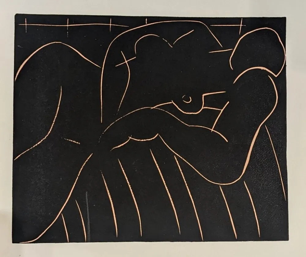 Lithograph Matisse - La sieste