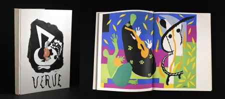 Illustrated Book Matisse - LA TRISTESSE DU ROI. VERVE Vol. VII. N° 27-28 (1953) : Chagall, Matisse, Miro, Braque. 34 LITHOGRAPHIES.