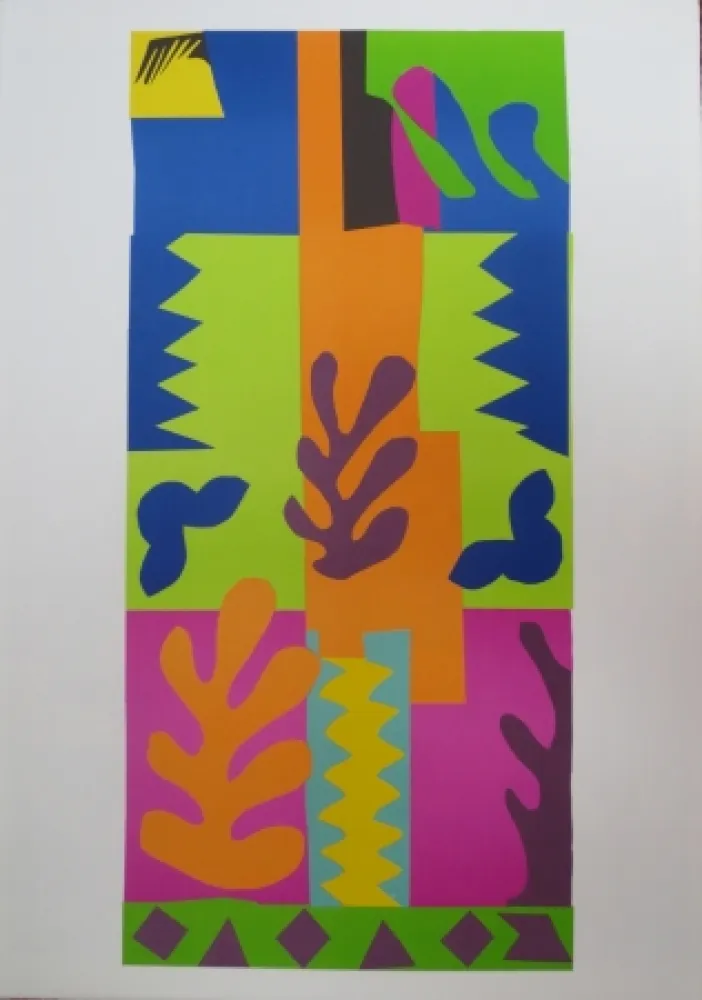 Lithograph Matisse - La vis