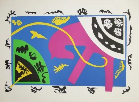 Lithograph Matisse - Le cheval l'écuyère et le clown