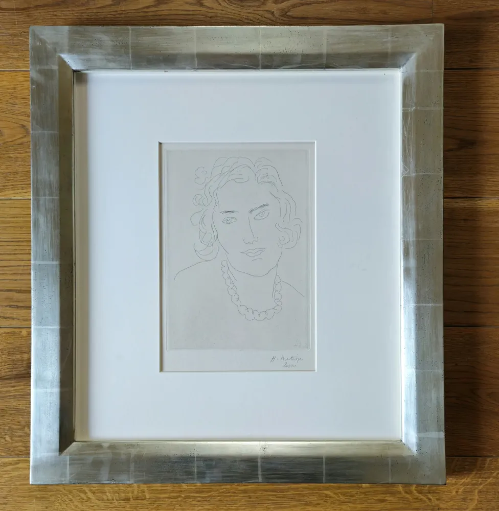 Etching Matisse - Le Grand Collier 