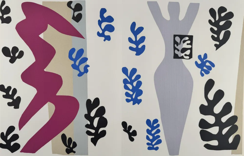 Lithograph Matisse - Le lanceur de couteaux 