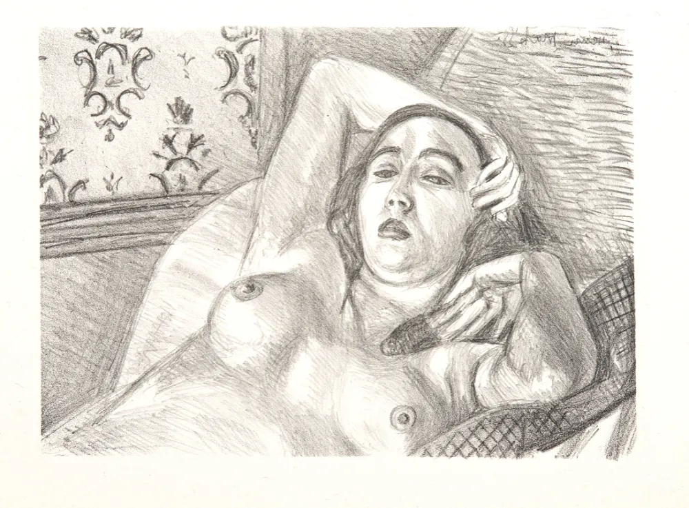 Lithograph Matisse - Le Repos du modèle