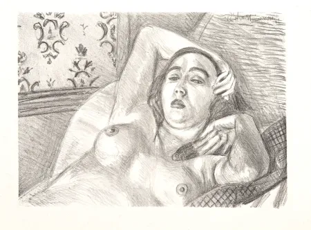 Lithograph Matisse - Le Repos du modèle