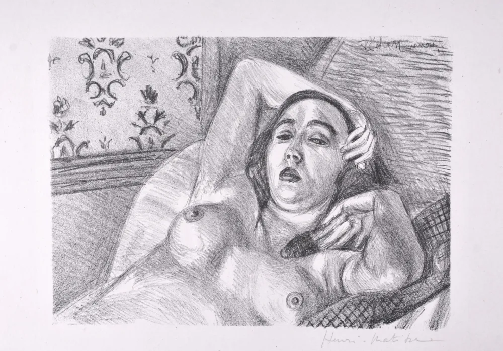 Lithograph Matisse - Le Repos du Modèle 
