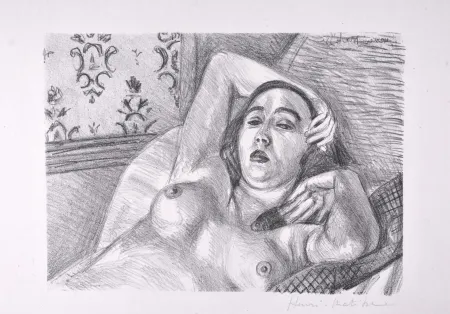 Lithograph Matisse - Le Repos du Modèle 